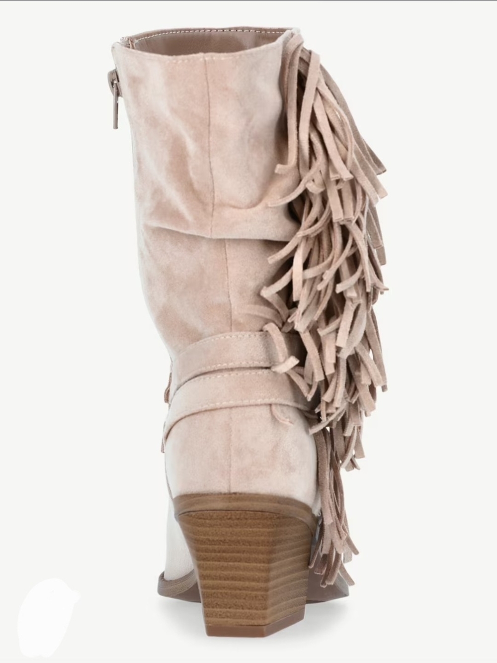 Madden NYC Women's Faux Suede Fringe Boots Size 8 BNIB - Picture 2 of 10
